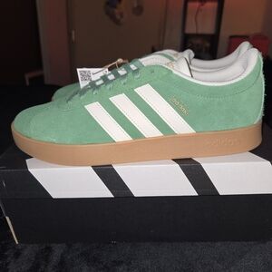 Adidas VL Court 2.0 Green Sneakers Men Size US 8